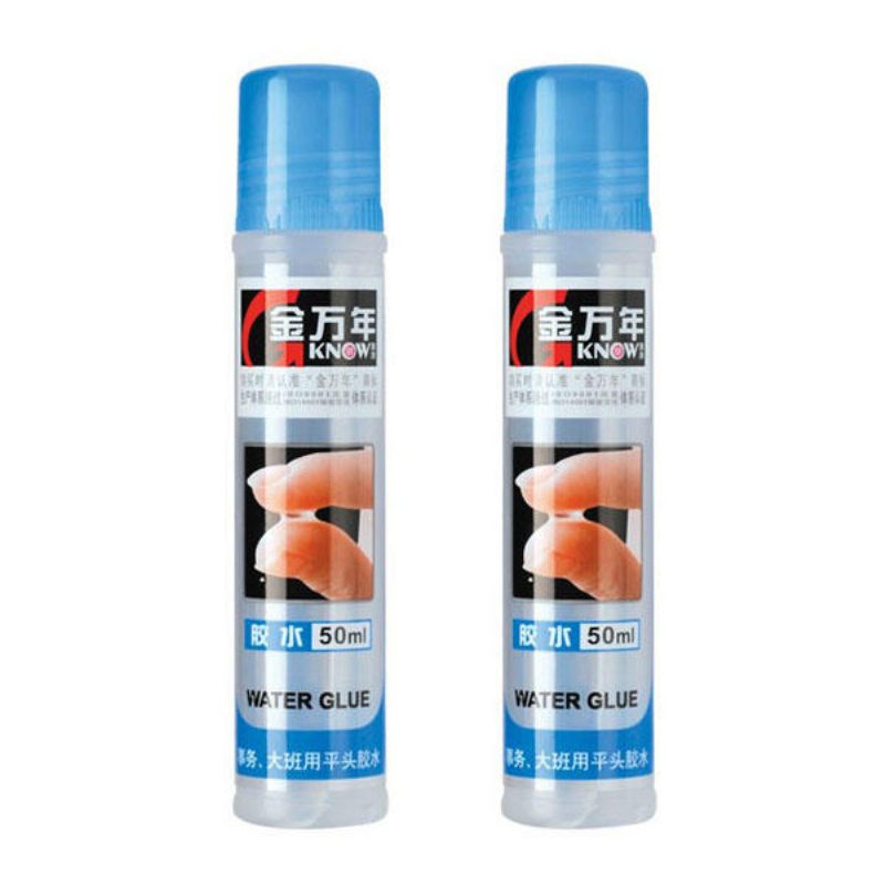 Genvana K-6216 50 Ml Folyékony Ragasztó Víz Ragadós Iroda Otthoni Iskolai Kellékek Papírokhoz Fotók