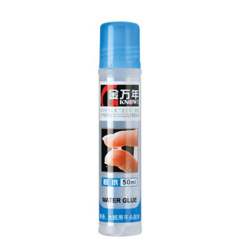 Genvana K-6216 50 Ml Folyékony Ragasztó Víz Ragadós Iroda Otthoni Iskolai Kellékek Papírokhoz Fotók