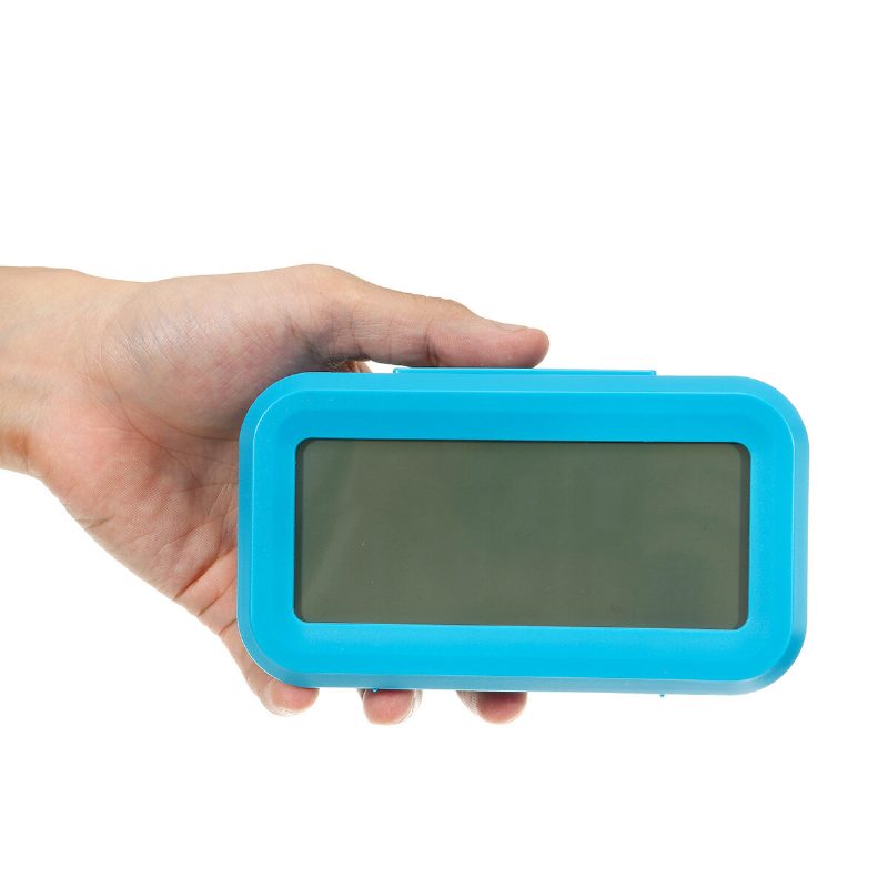 Háttérvilágítású Lcd Digitális Ébresztőóra 4.5"/3.2" Nagy Kijelzős Éjszakai Fény Naptárhőmérővel Elektronikus