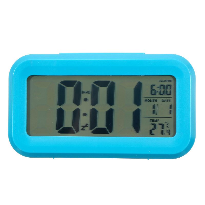 Háttérvilágítású Lcd Digitális Ébresztőóra 4.5"/3.2" Nagy Kijelzős Éjszakai Fény Naptárhőmérővel Elektronikus