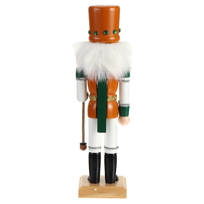 Karácsonyi Diótörő Katona Baba Fa Báb Vintage Asztali Díszek 25 cm Fesztivál Dekoráció