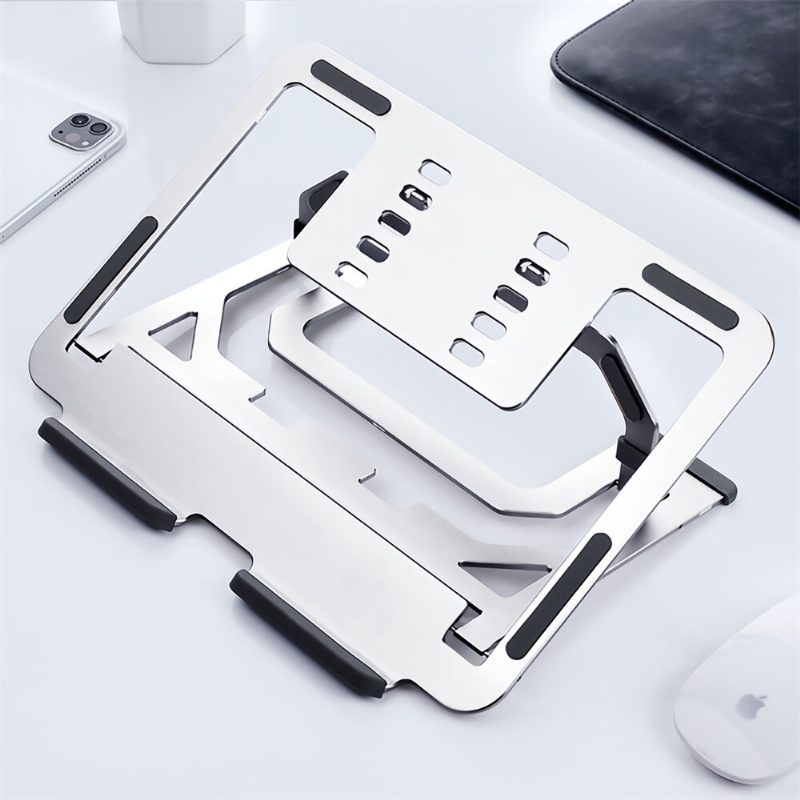 Laptop Állvány Hordozható Asztali Összecsukható Magasságú Szemmagasságban Állítható Ergonomikus Notebook Laptoptartó Laptophoz