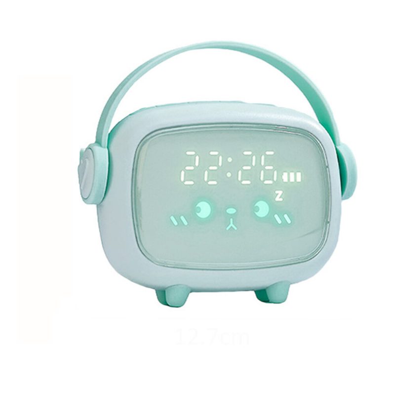Led Smart Kids Ébresztőóra Aranyos Éjszakai Fény Időzítés Visszaszámláló Otthoni Dekorációhoz Ajándék Gyerekeknek