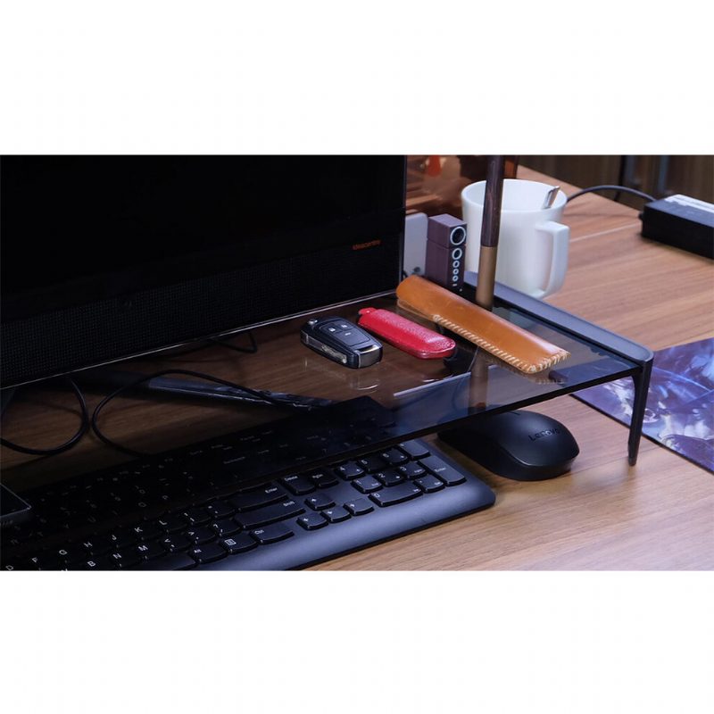 Monitor Laptop Állvány Asztali Tárolókeret Kis Számítógép Polc Kijelző Otthoni Irodához