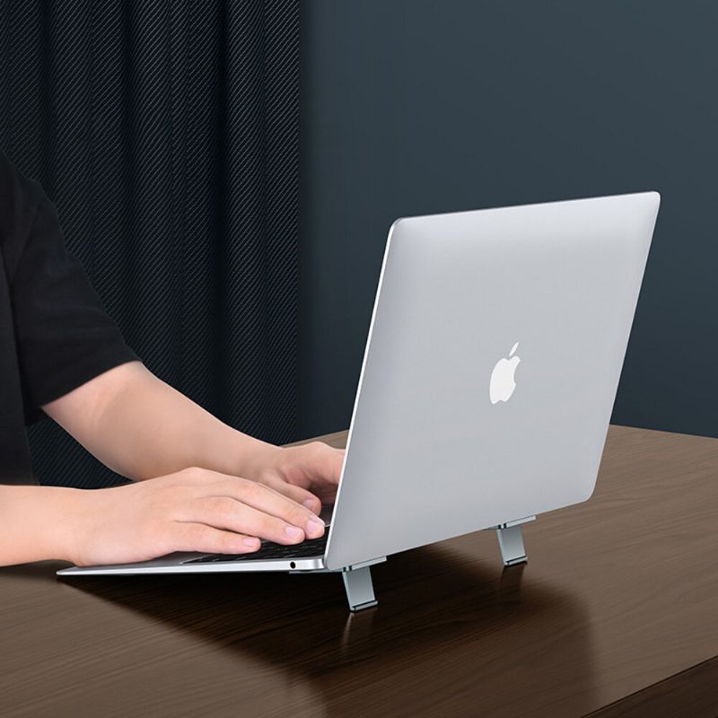 Oatsbasf Mini Laptop Állvány Számítógéptartó Összecsukható Tároló Radiátor Asztali Magasító Konzol Függőleges Tartótalp