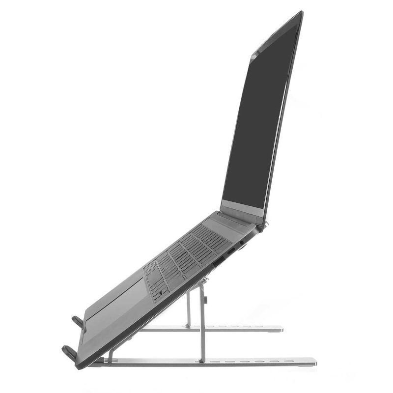 Összecsukható Laptop Állvány Számítógépes Hűtőlap Hordozható Támasztó Talp Asztali Emelő Radiátor 17" Alatti Notebookhoz