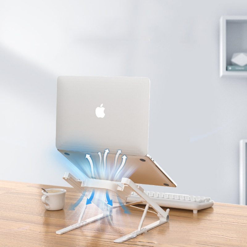Suohuang Szj-036s409 Notebook Számítógép Laptop Állvány Hűtőpad 1 Ventilátor Usb Állítható Magasító Polc Hordozható Emelő Konzol