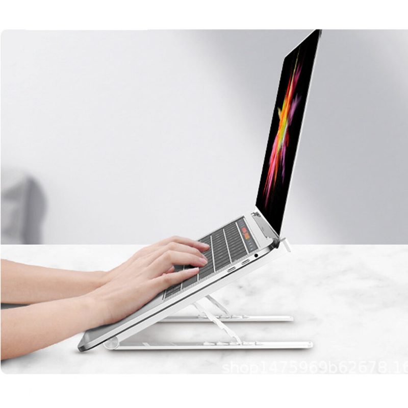 Suohuang Szj-036s409 Notebook Számítógép Laptop Állvány Hűtőpad 1 Ventilátor Usb Állítható Magasító Polc Hordozható Emelő Konzol