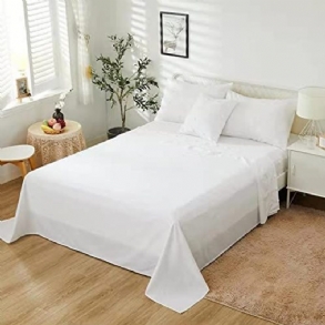 4 Db-os Luxus Fehér Ágyneműgarnitúra 100% Pamut 600tc Francia Stílusú Chic Pom Pom Design Ágynemű Szett Mély Zsebbe Illeszkedő Lepedővel