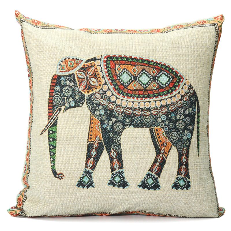 42x42cm National Elephant Kopásálló Párnahuzat Nedvességálló Légáteresztő Gombaellenes