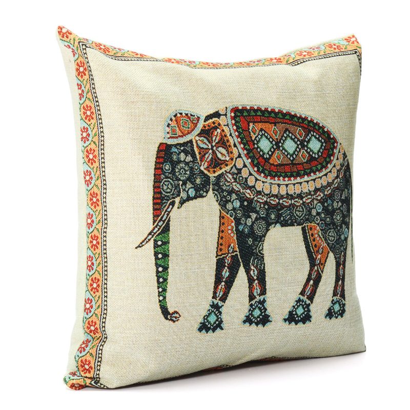 42x42cm National Elephant Kopásálló Párnahuzat Nedvességálló Légáteresztő Gombaellenes