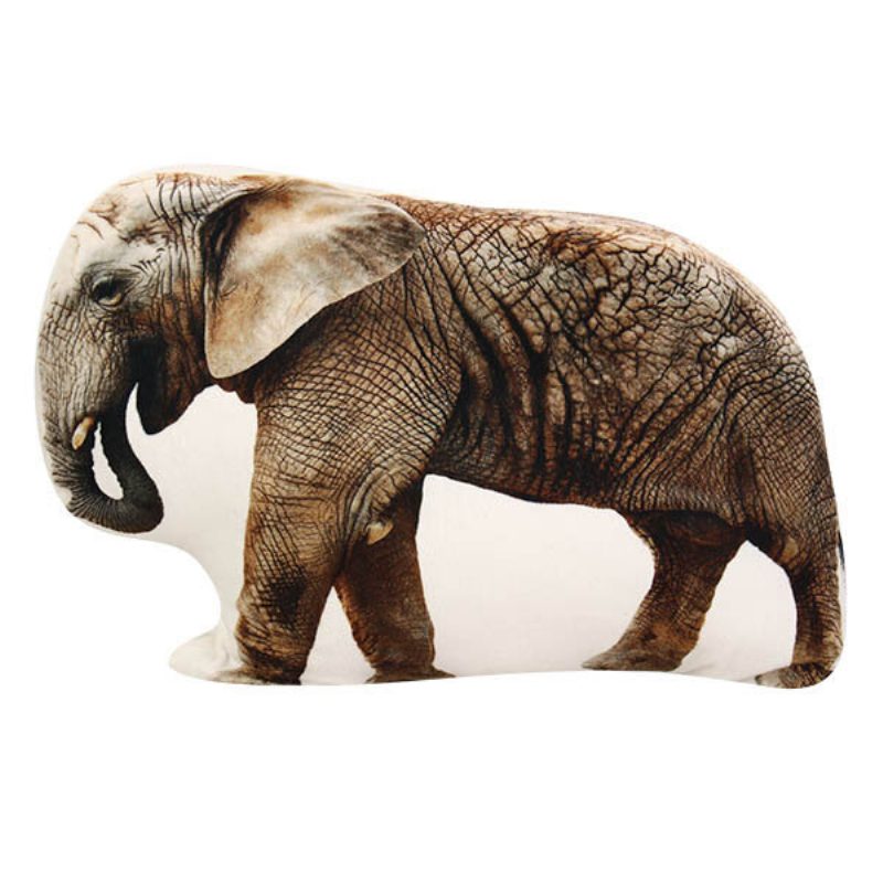 Kreatív 3d Aranyos Állat Tigris Zebra Gorilla Alakú Dobópárna Plüss Puha Párna Ajándék