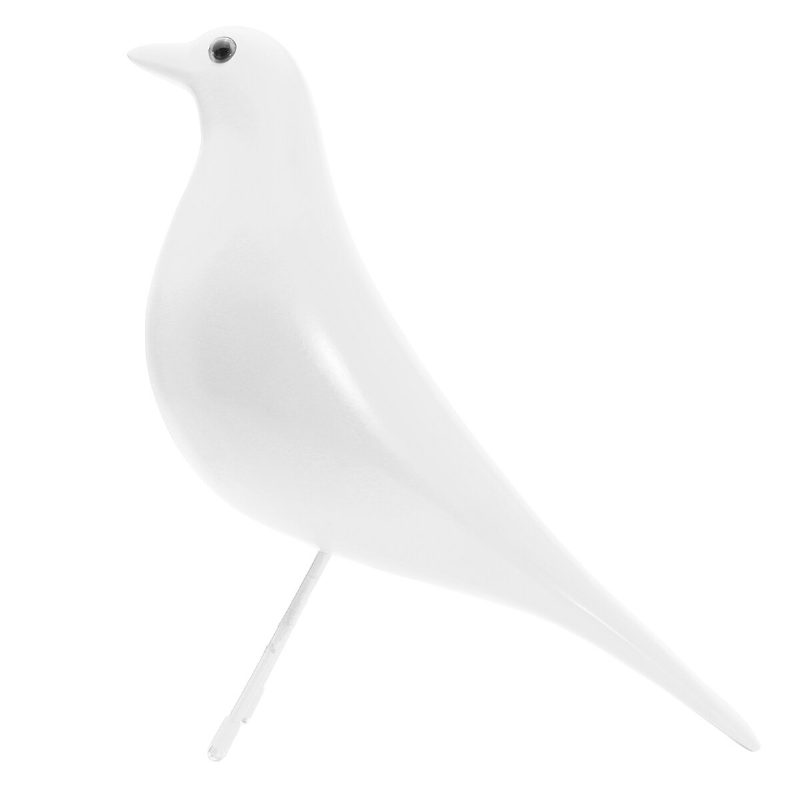11 Hüvelykes Bird Desk Díszház Gyanta Galamb Ajándékiroda Otthoni Ablak Asztaldíszek