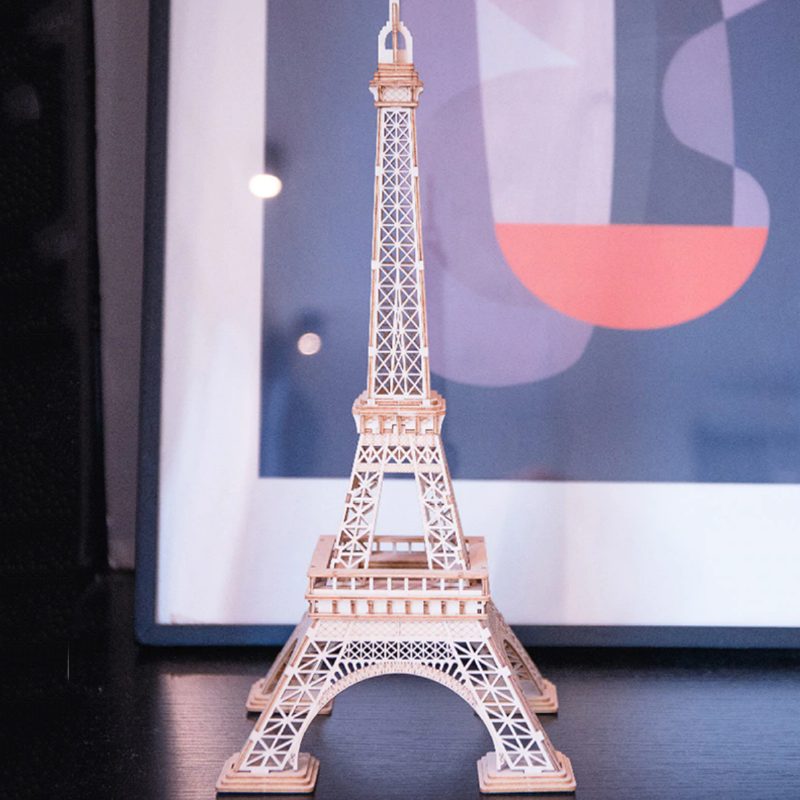 Eiffel-torony 3d Puzzle Építőkockák