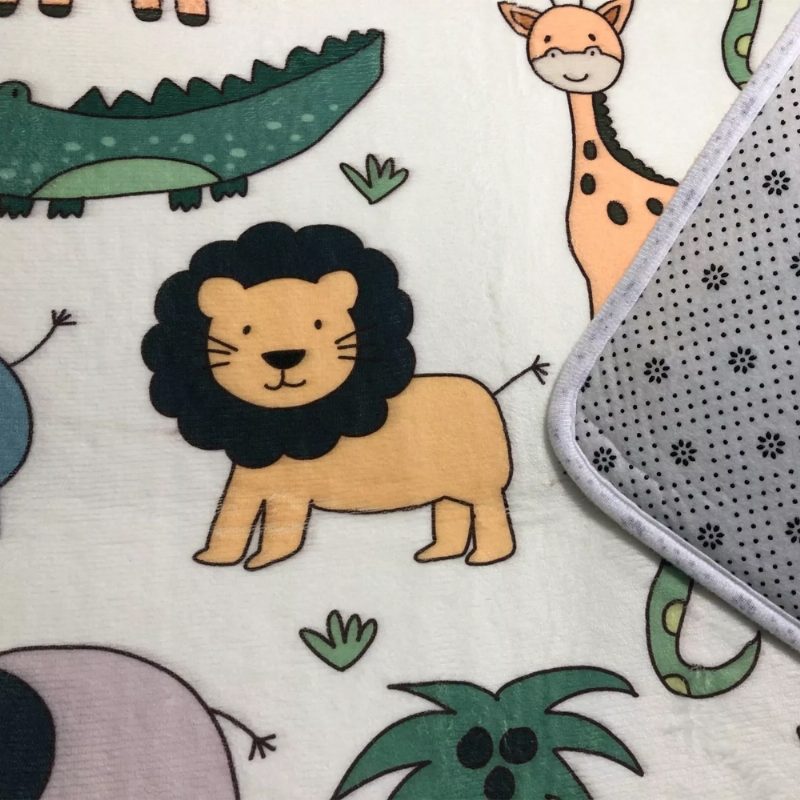 Kiváló Minőségű Szőnyegszőnyeg Flanel Állati Puzzle