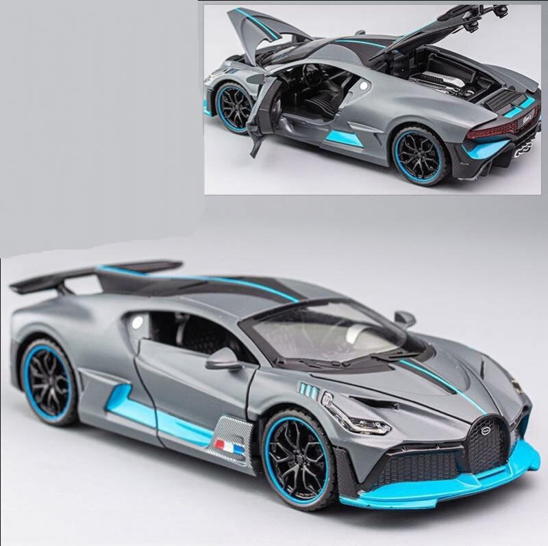 Könnyűfém Sportautó Bugatti Divo Nyitott Ajtós Hanglámpák
