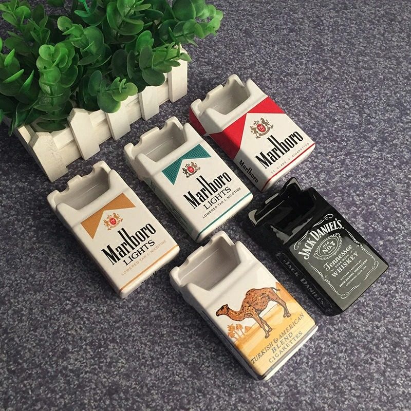 Kreatív Kerámia Dohány Cigarettacsomag Formájú