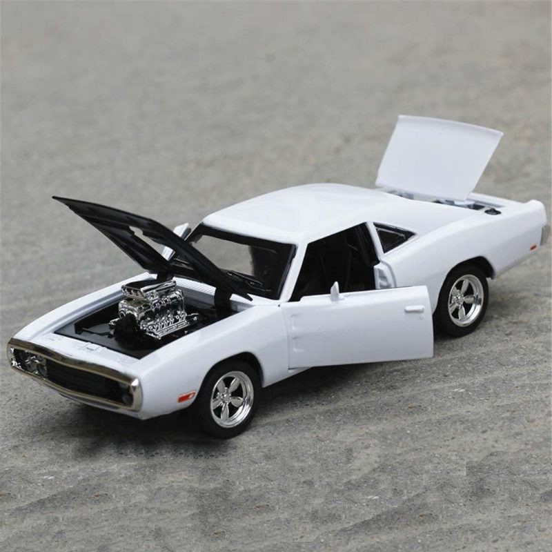Ötvözetből Készült Sportkocsi Dodge Charger Fast&furious Open Doors Sound Lights