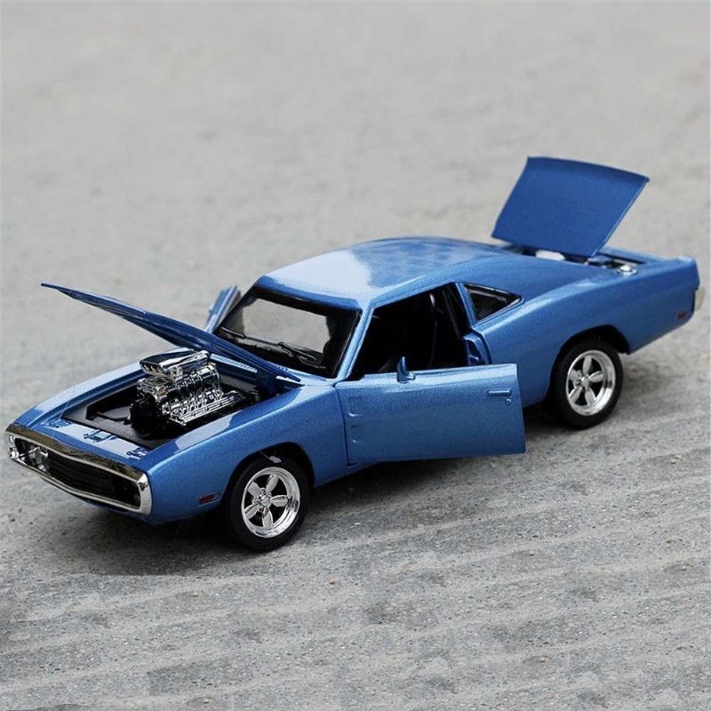Ötvözetből Készült Sportkocsi Dodge Charger Fast&furious Open Doors Sound Lights