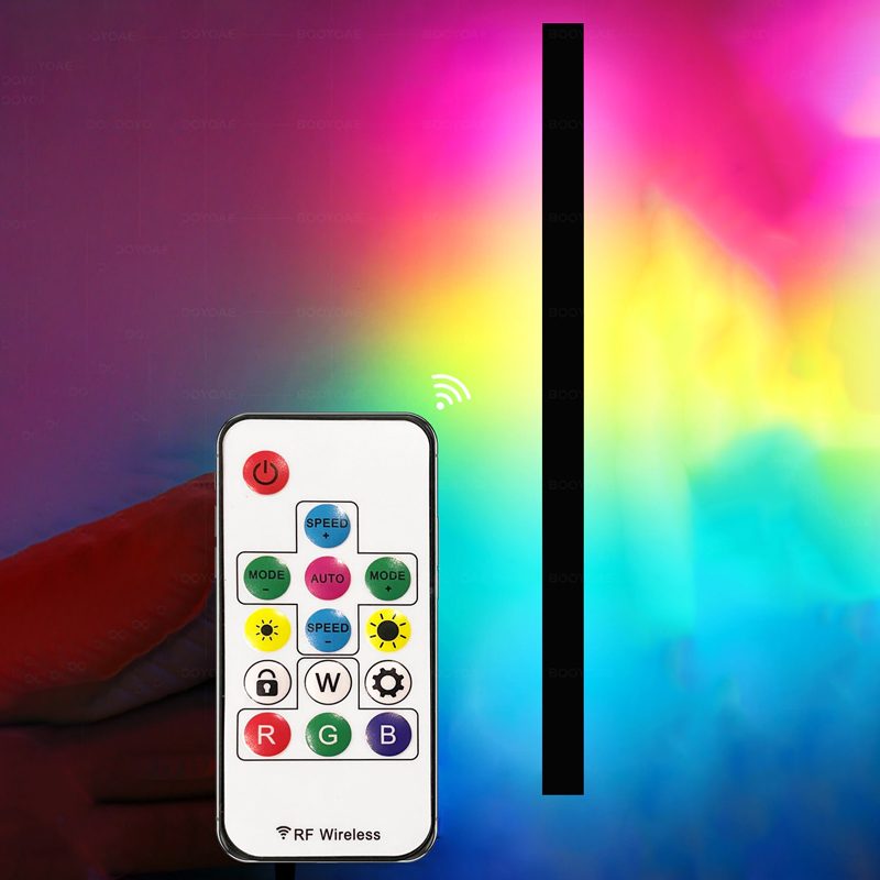 Rgb Fali Lámpa Modern Kültéri Veranda Színes Erkély Terasz Dekoráció Világító
