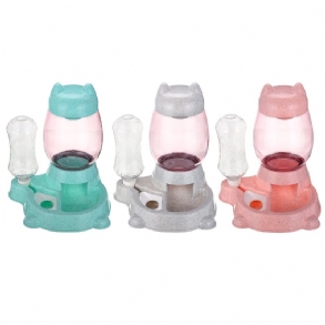 800 Ml+300 Ml Automata Kisállat Kutya Macska Kölyökadagoló 2 Az 1-ben Étel-ital-víz Edényadagoló