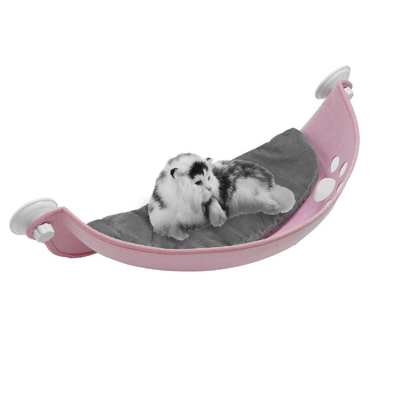 Cat Pad Bed Cat Görény Ablak Ülés Pad Bed Autós Állat Függőágy Szívókorong Meleg Sügér Kisállat Ágy