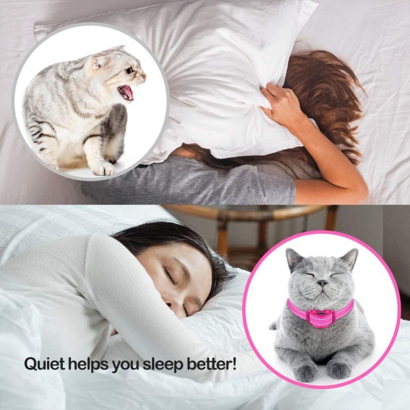 Cat Shock Nyakörv Automatikus Nyajgásgátló Trainer