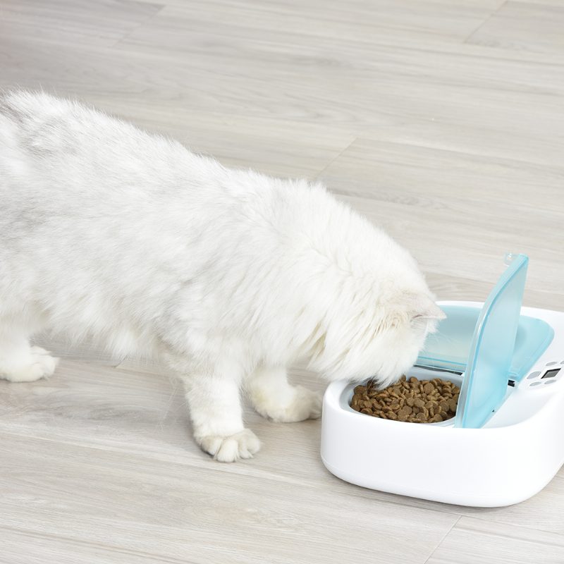 Petoneer Pf003 Kététkezéses Kisállat-etető Smart Puppy Intelligens Kutya Kellékek Elválasztható Macska Dupla Tálak Időzítő Tál Etetés