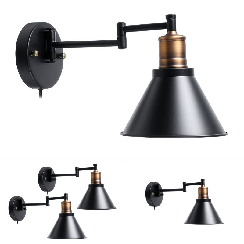 1/2 Db 220v Állítható Led Fali Lámpa Lámpabúra Burkolat Tartó Berendezés Étkező Izzó Nélkül