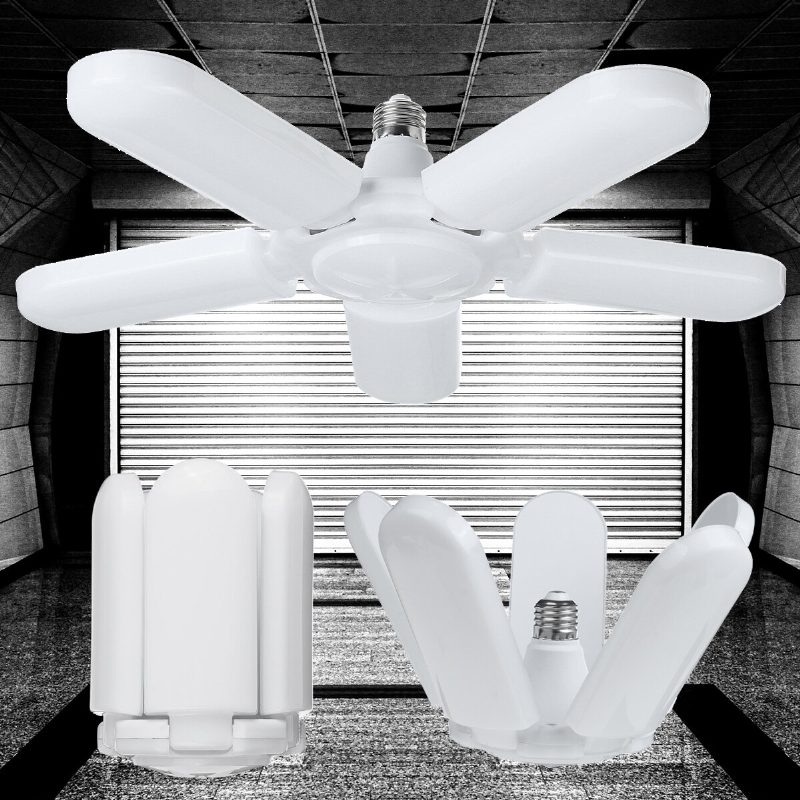 1/3/5db 75w E27 Led Izzó Deformálható Mennyezeti Garázs Lámpatest Műhely Otthoni Ac85-265v Ac165-265v