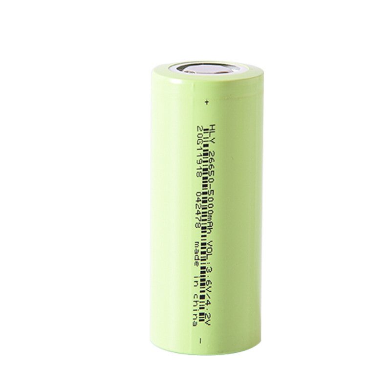 1 Db Hly 26650 5000 Mah 3.7 V 3c Power Akkumulátor Újratölthető Lítium Li-ion Led Zseblámpa Akkumulátorhoz