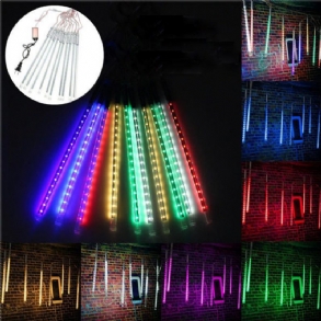 10 Csöves 50 cm-es Led Meteor Zuhany Eső Őszi Szabadtéri Karácsonyi Fa Lámpa