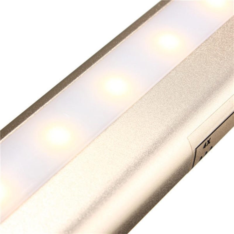 10 Led-es Szekrénylámpa Pir Emberi Test Mozgásérzékelő Lámpa Szekrény Led Éjszakai Fény Led Szalag 6v