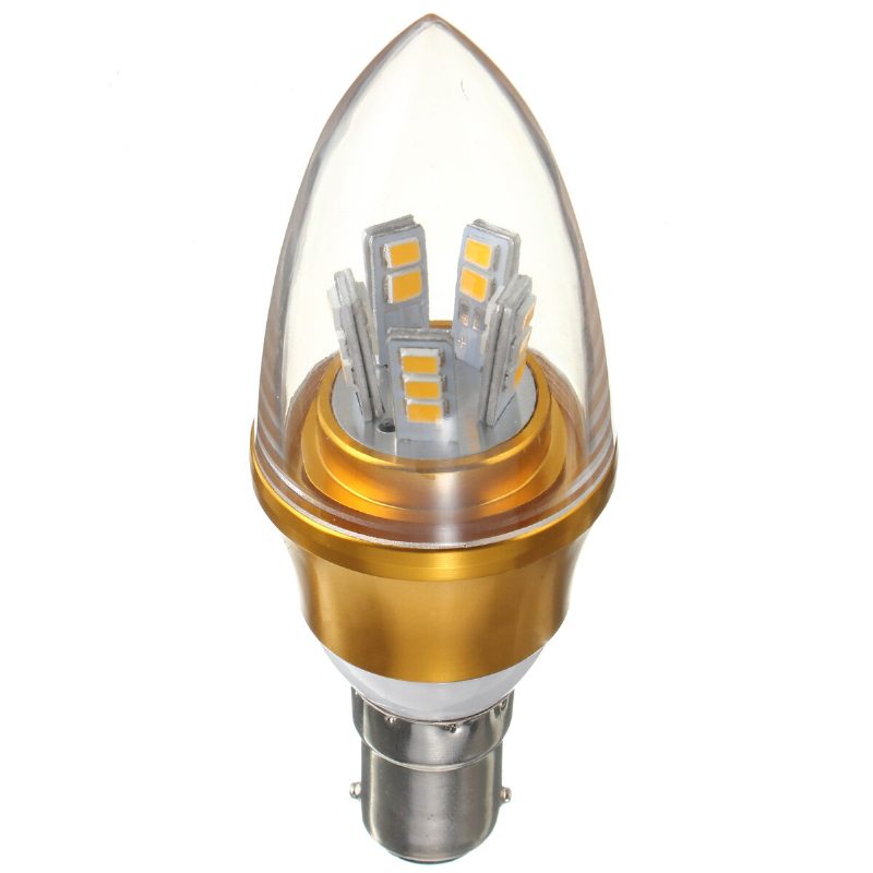 10w 220v E27 E14 E12 B22 B15 Szabályozható Led Gyertya Alakú Izzó Otthoni Csillárokhoz Asztali Lámpa Fali