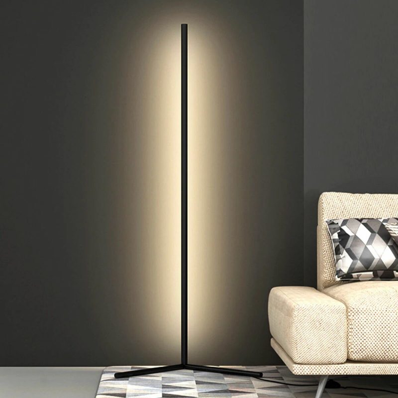 1.1/1.4/1.6 M Rgb Sarok Állólámpa Modern Színes Távirányító Minimalista Led