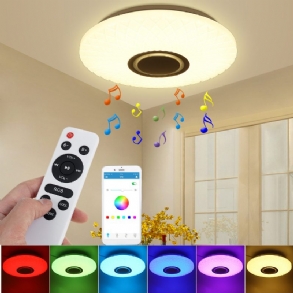 112led Modern Szabályozható Színes Rgb Led Wifi Mennyezeti Lámpa App Távirányítóval