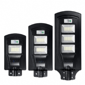 117/234/351 Led Napelemes Utcai Lámpa Pir Mozgásérzékelős Kültéri Távirányítóval