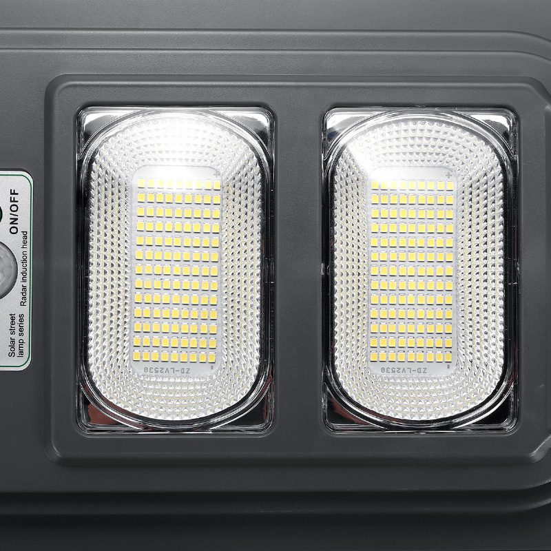 117/234/351 Led Solar Wall Street Light Mozgásérzékelős Kültéri Lámpa Távirányítóval