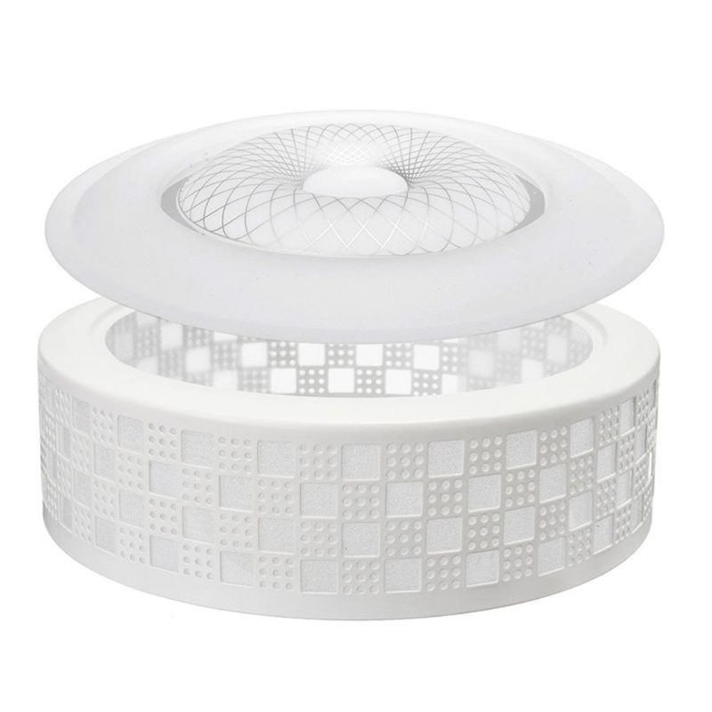 12 W 24 Led Fényes Kerek Mennyezeti Lámpa Modern Luxus Süllyesztett Akril