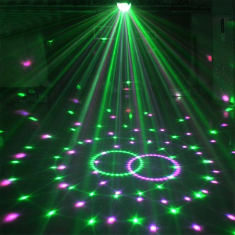 12w Bluetooth Hangvezérlés Led Magic Ball Stage Lámpa Színes Mp3 Disco Távirányítóval