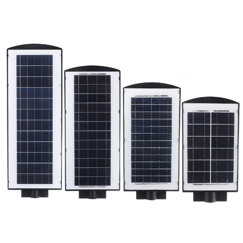 150/462/748/924 Led-es Napelemes Utcai Világítás Napenergiával Integrált Útvilágítás Vezérlés + 6v/18w Napelem Távirányítóval