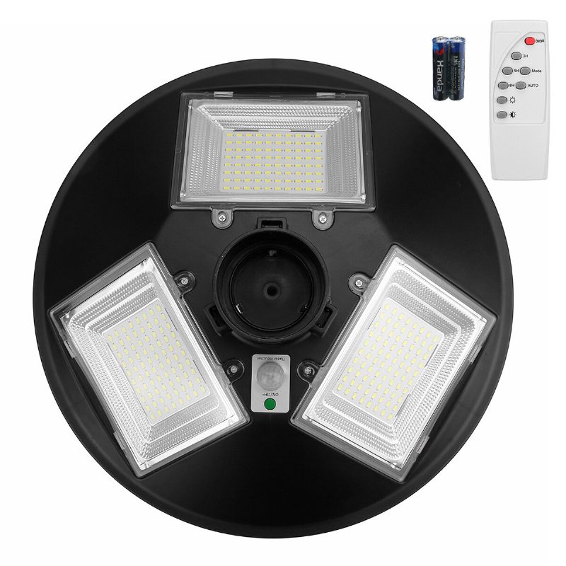 150w 240led Solar Street Light Motion Indukciós Kültéri Időzítő Lámpa + Távirányító