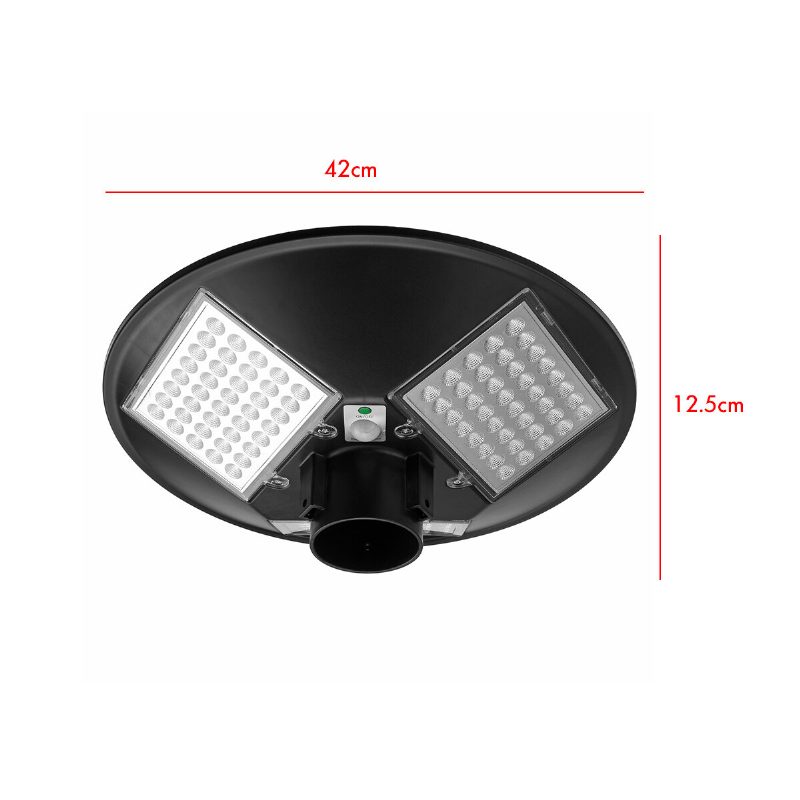 150w 240led Solar Street Light Motion Indukciós Kültéri Időzítő Lámpa + Távirányító
