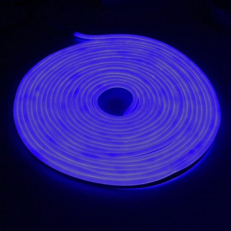 15m 2835 Led Rugalmas Neon Kötélcsíkos Karácsonyi Lámpa Kültéri Vízálló 110v