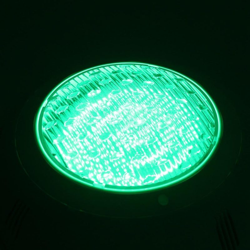 18w Rgb Led Úszómedence Lámpa Víz Alatti Vízálló Távirányítós Falra Szerelhető Éjszakai