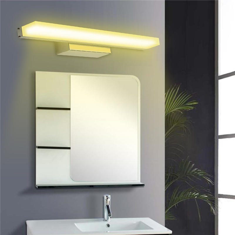 20w Modern Fürdőszobai Led Páramentes Tükör Első Smink Fali Lámpa Mosdó 120cm