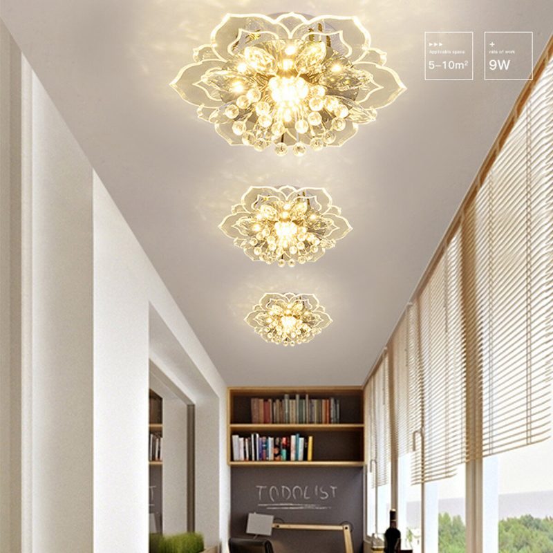 220v Crystal Led Mennyezeti Lámpatest Függeszték Modern Lámpa Otthon Szoba Világítás