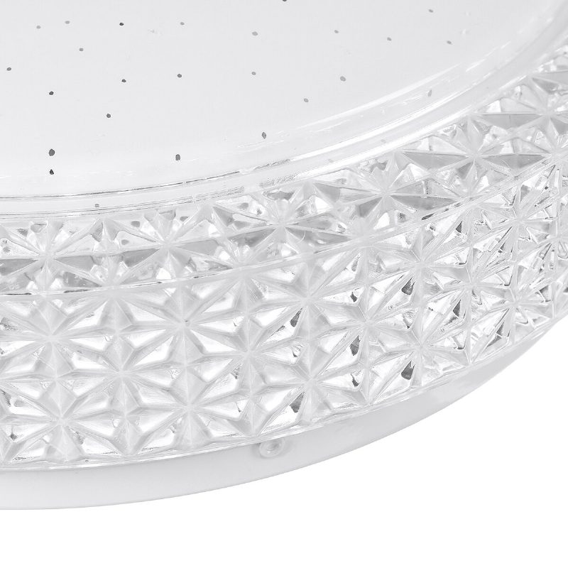220v Rgb Led Zene Mennyezeti Lámpa Szabályozható Bluetooth App+távirányító Konyha Hálószoba