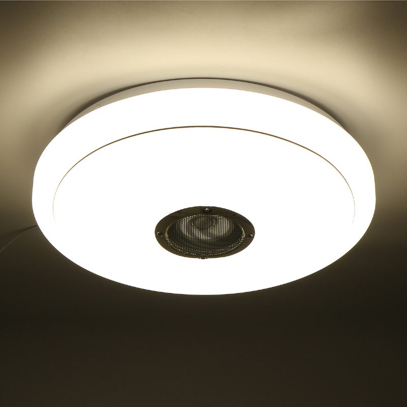 2.4 Ghz-es Bluetooth Led Mennyezeti Lámpa 256 Rgb Zenei Hangszóró Szabályozható + Távirányító