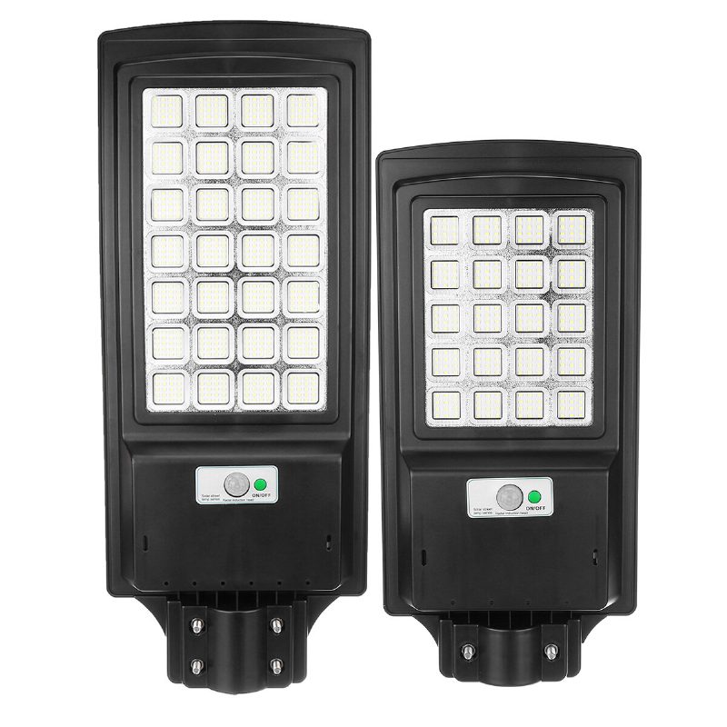 240/560led Napelemes Utcai Fali Lámpa Ip65 Vízálló Pir Mozgásérzékelős Kültéri Kertben